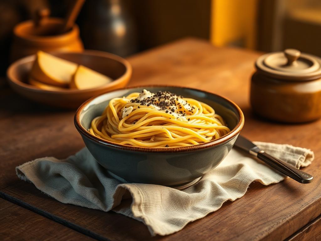 Cacio e pepe — ricetta della Nonna