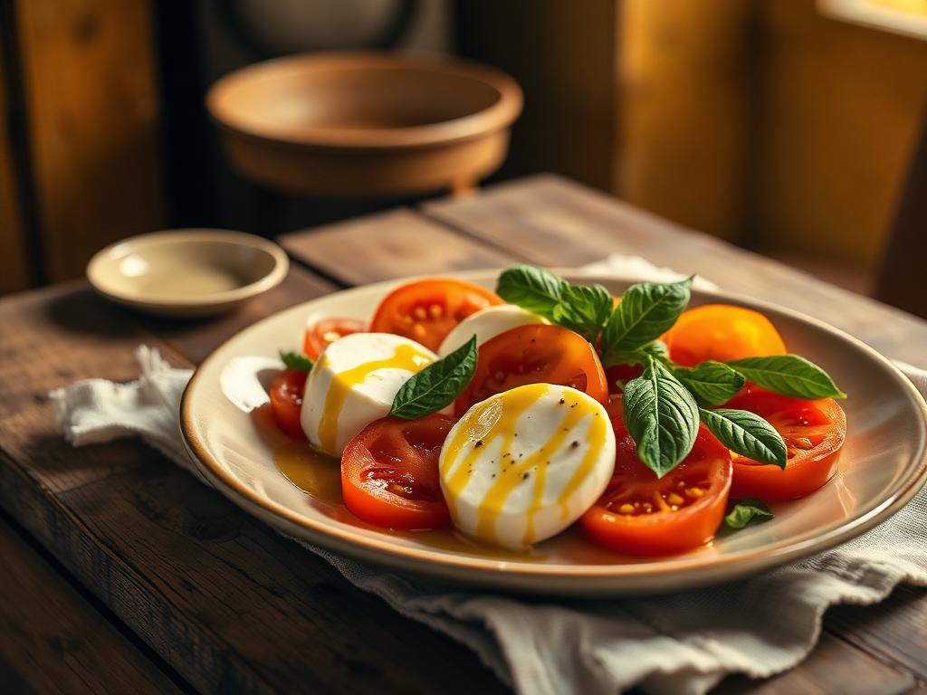 Caprese di bufala — ricetta della Nonna