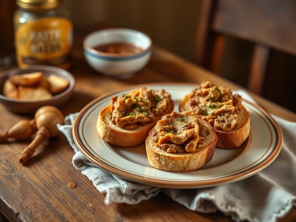 Crostini di fegatini alla toscana — ricetta della Nonna