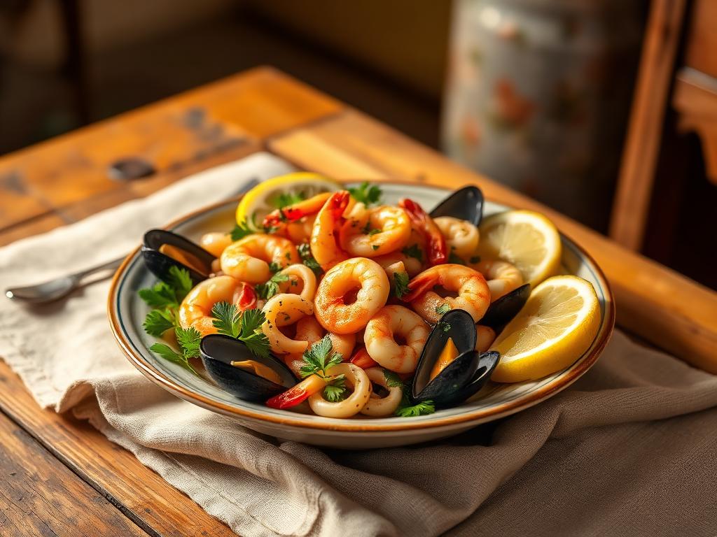 Insalata di mare della domenica — ricetta della Nonna