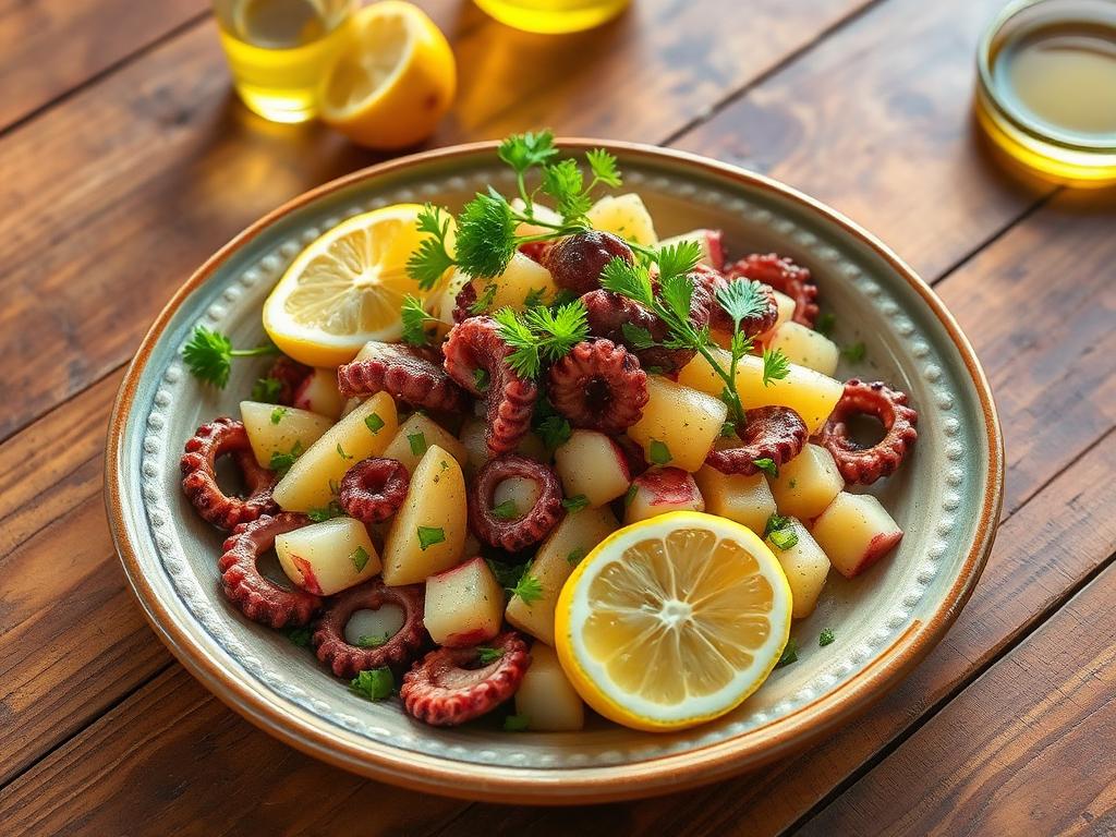 Insalata di polpo e patate — ricetta della Nonna