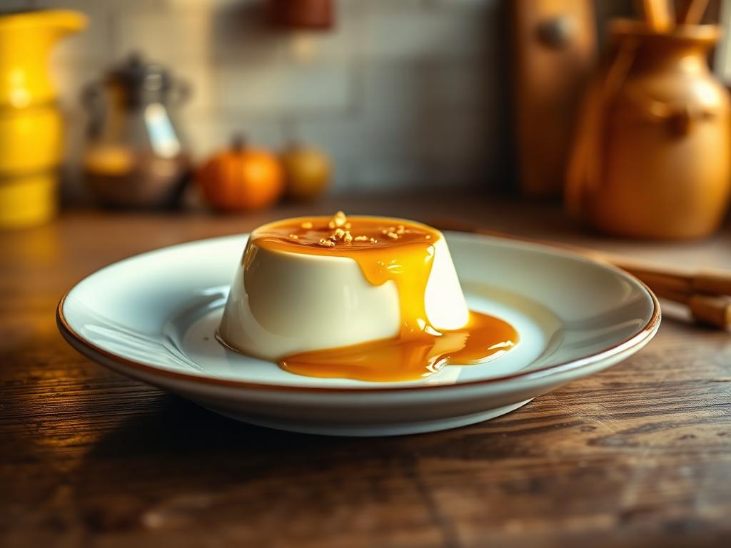 Panna cotta al caramello — ricetta della Nonna