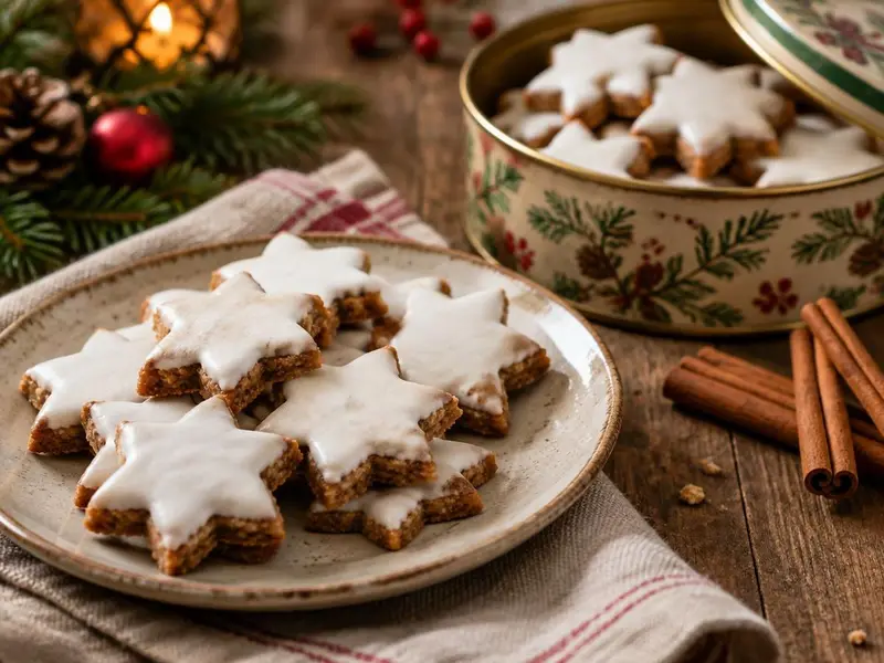 Biscotti a stella alla cannella — ricetta della Nonna