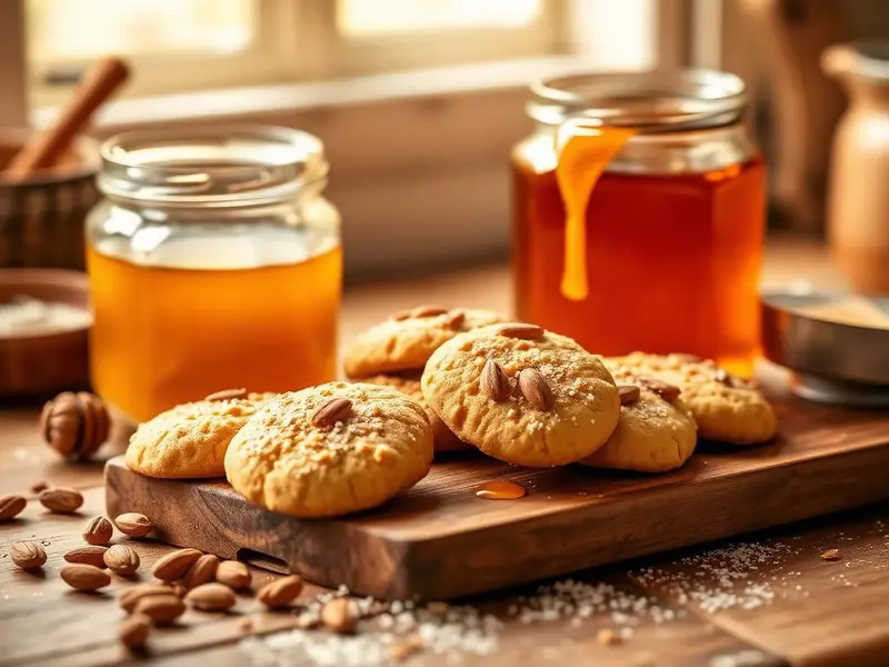 Biscotti al miele e mandorle — ricetta della Nonna