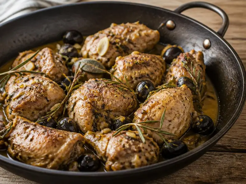 Coniglio alle erbe in padella — ricetta della Nonna