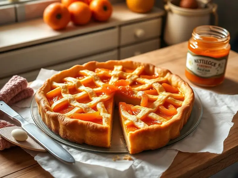 Crostata di marmellata — ricetta della Nonna