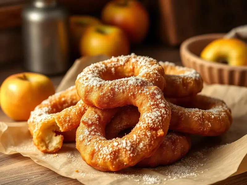 Frittelle di mele — ricetta della Nonna