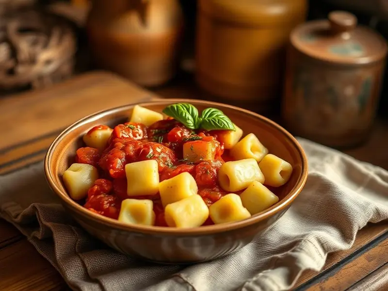 Gnocchi di patate al pomodoro — ricetta della Nonna