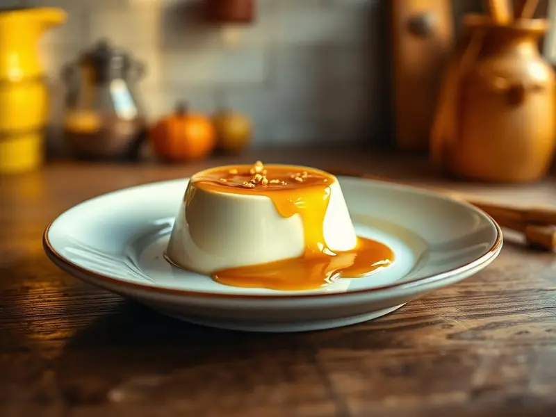 Panna cotta al caramello — ricetta della Nonna