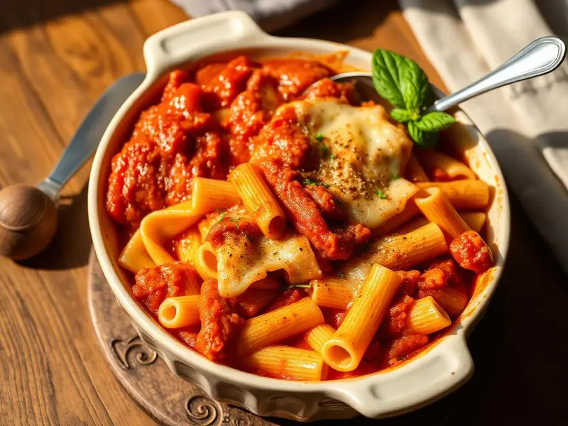 Pasta al forno della domenica — ricetta della Nonna