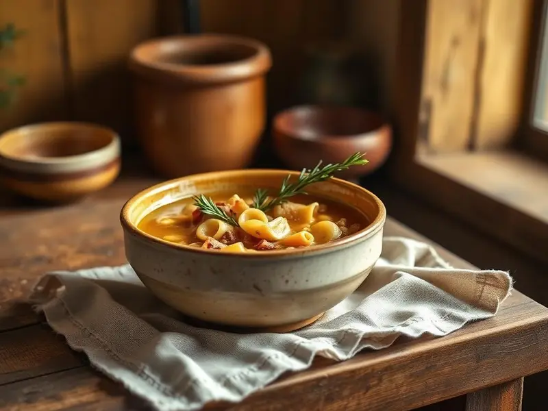 Pasta e fagioli — ricetta della Nonna