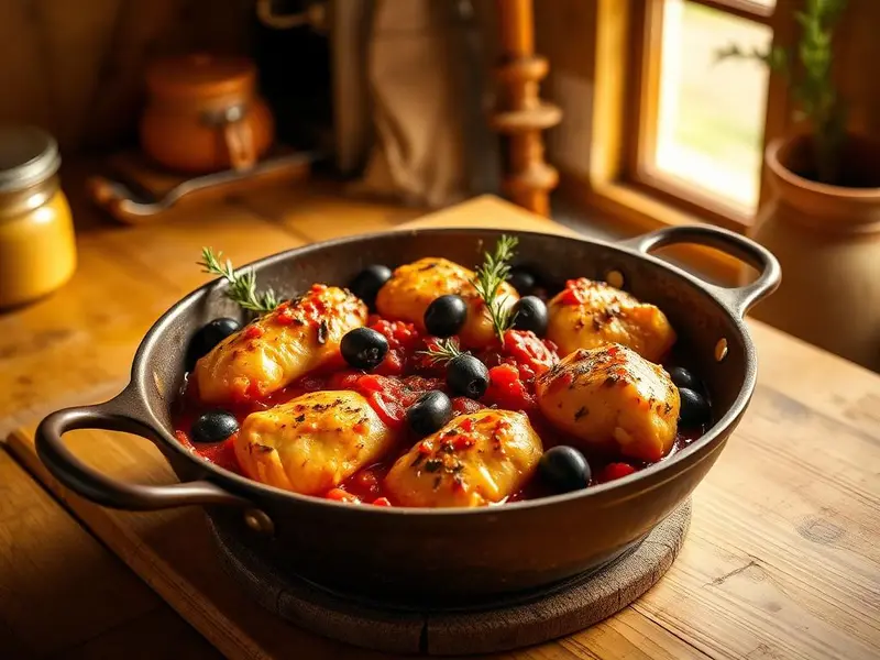 Pollo alla cacciatora — ricetta della Nonna