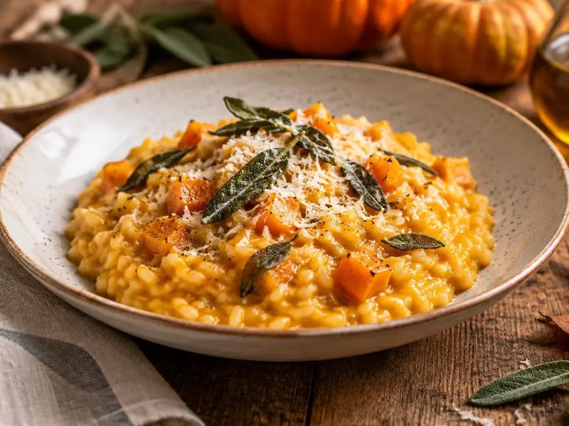 Risotto alla zucca — ricetta della Nonna