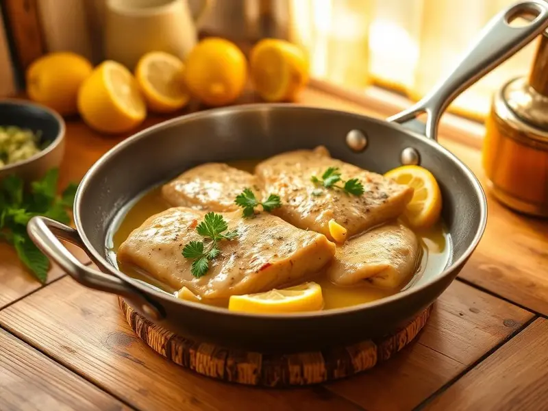 Scaloppine al limone — ricetta della Nonna