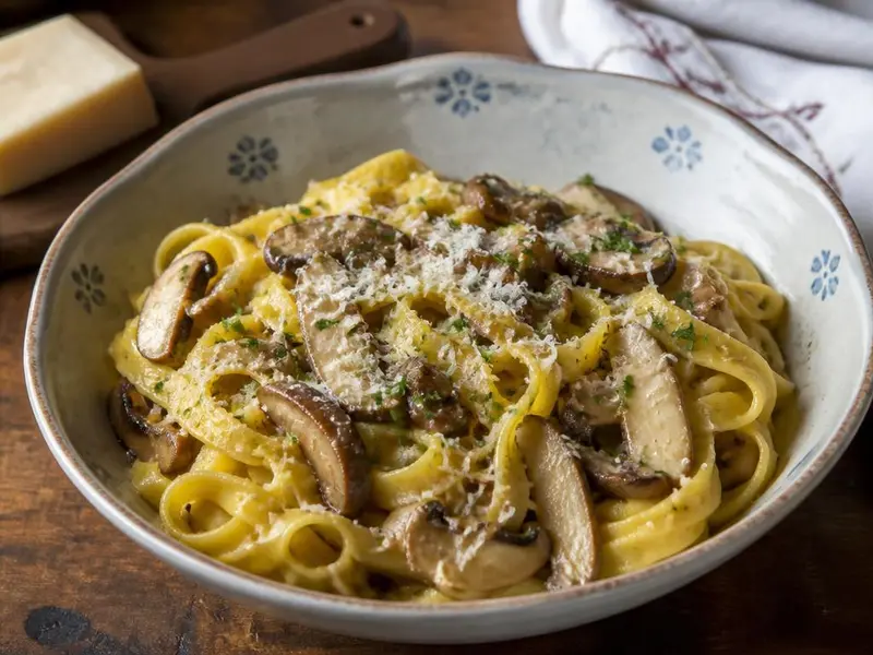 Tagliatelle ai funghi porcini — ricetta della Nonna
