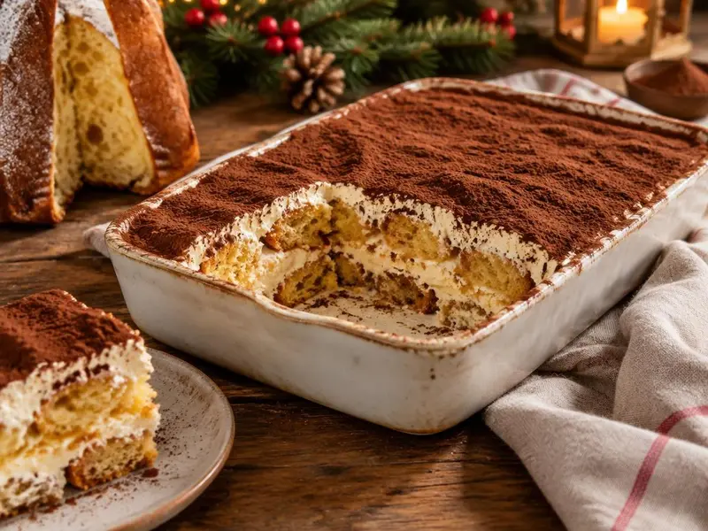 Tiramisù al pandoro — ricetta della Nonna