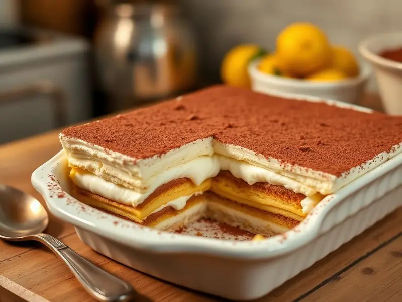 Tiramisù di casa — ricetta della Nonna