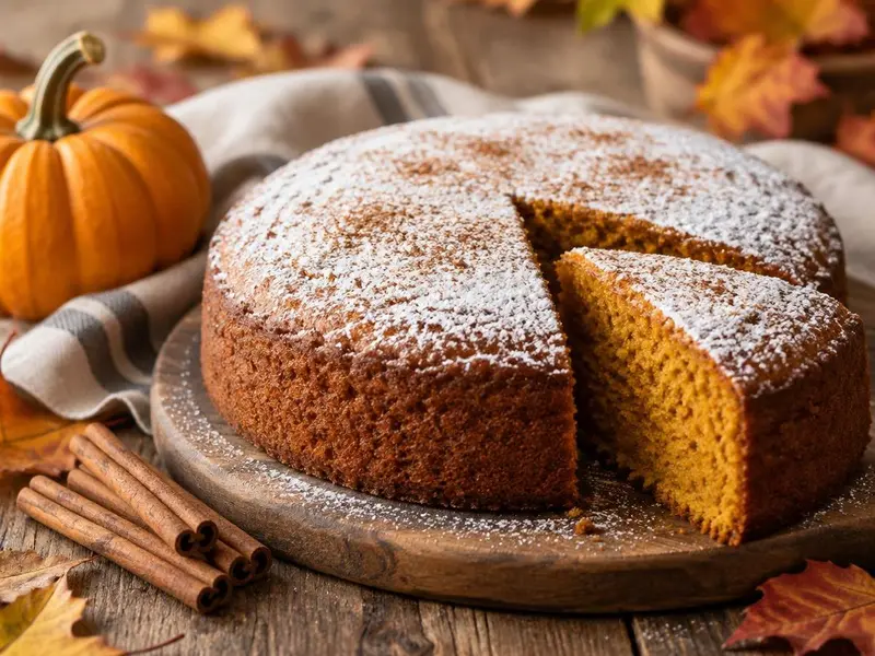 Torta di zucca e cannella — ricetta della Nonna