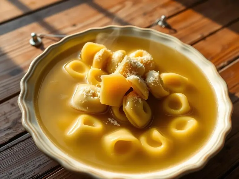Tortellini in brodo — ricetta della Nonna